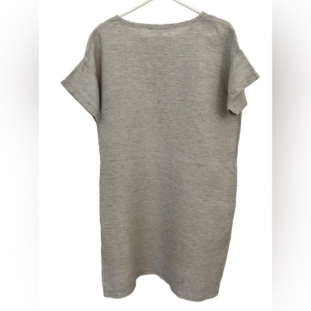 Eileen Fisher Linen Shift Dress - XS - Picture 2 of 6